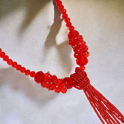 Collar Largo Cristales Dora