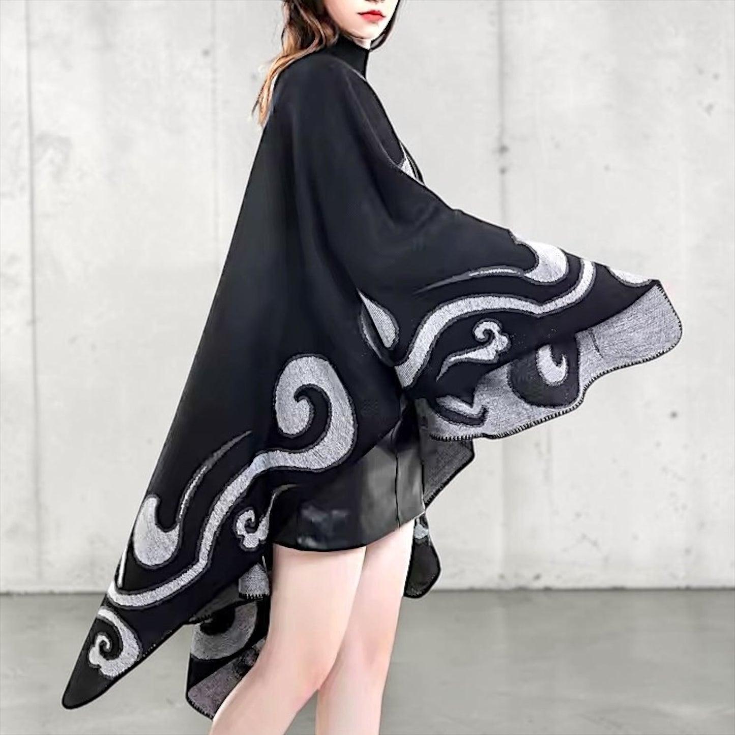 Ruana Reversible Alba