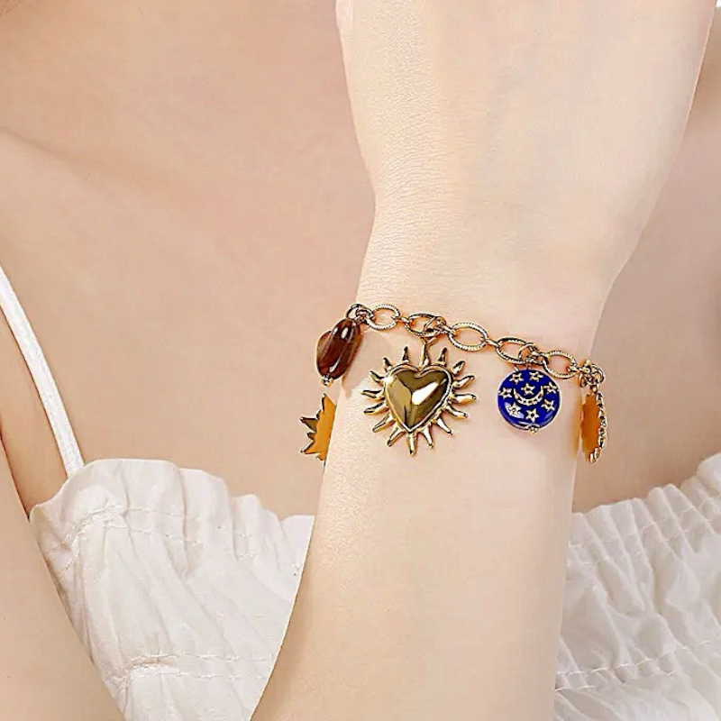 Pulsera Acero Dora