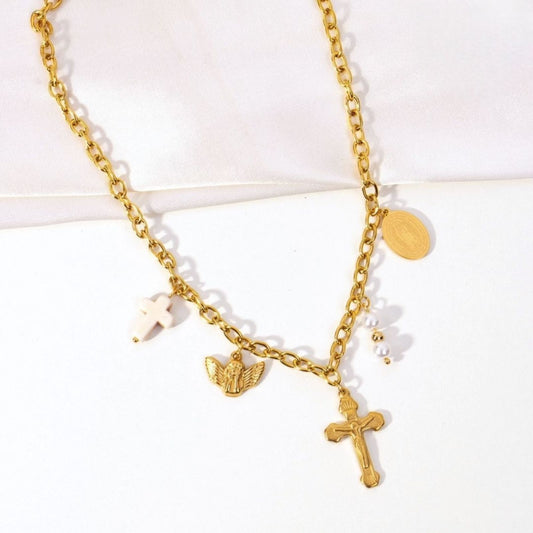 Collar Acero Vida