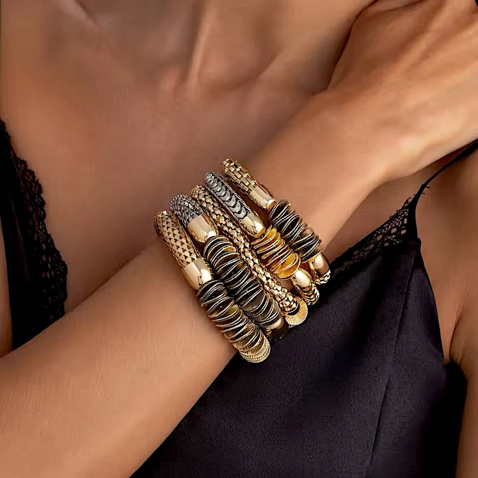 Set Pulseras Gina