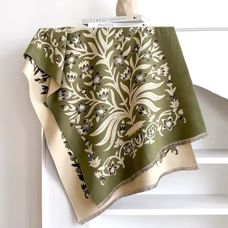 Pashmina/Chal/Bufanda Reversible