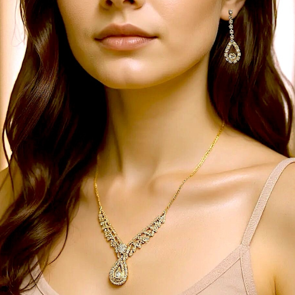 Collar & Aros Strass