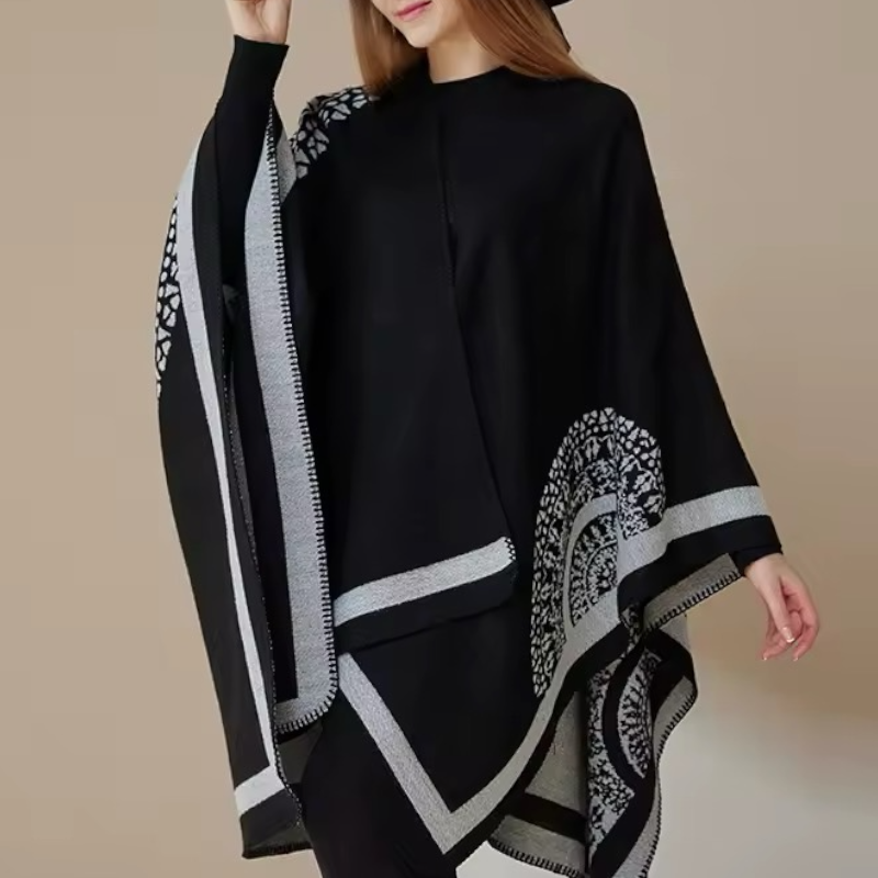 Ruana Reversible Sienna