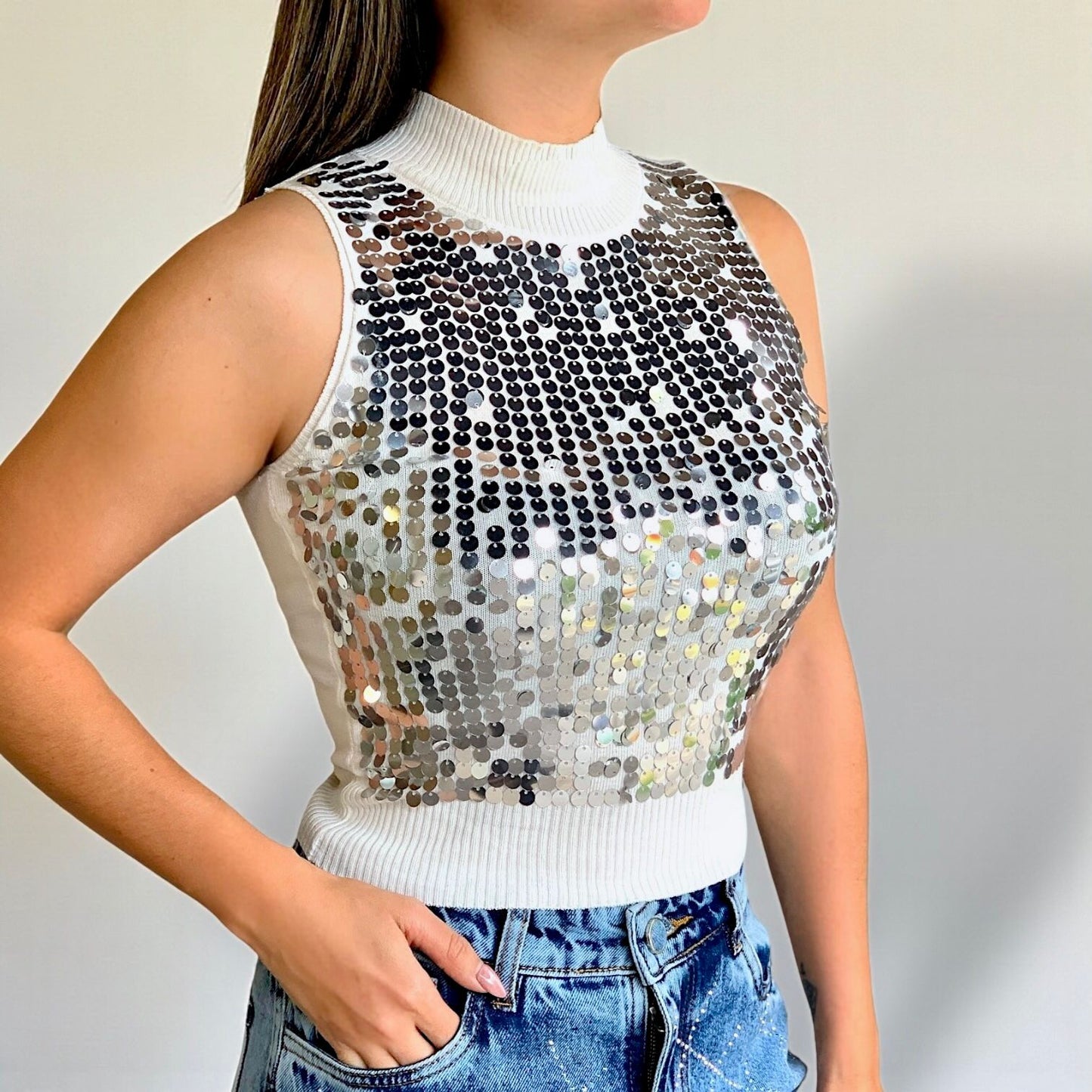 Blusa Lentejuelas Ada