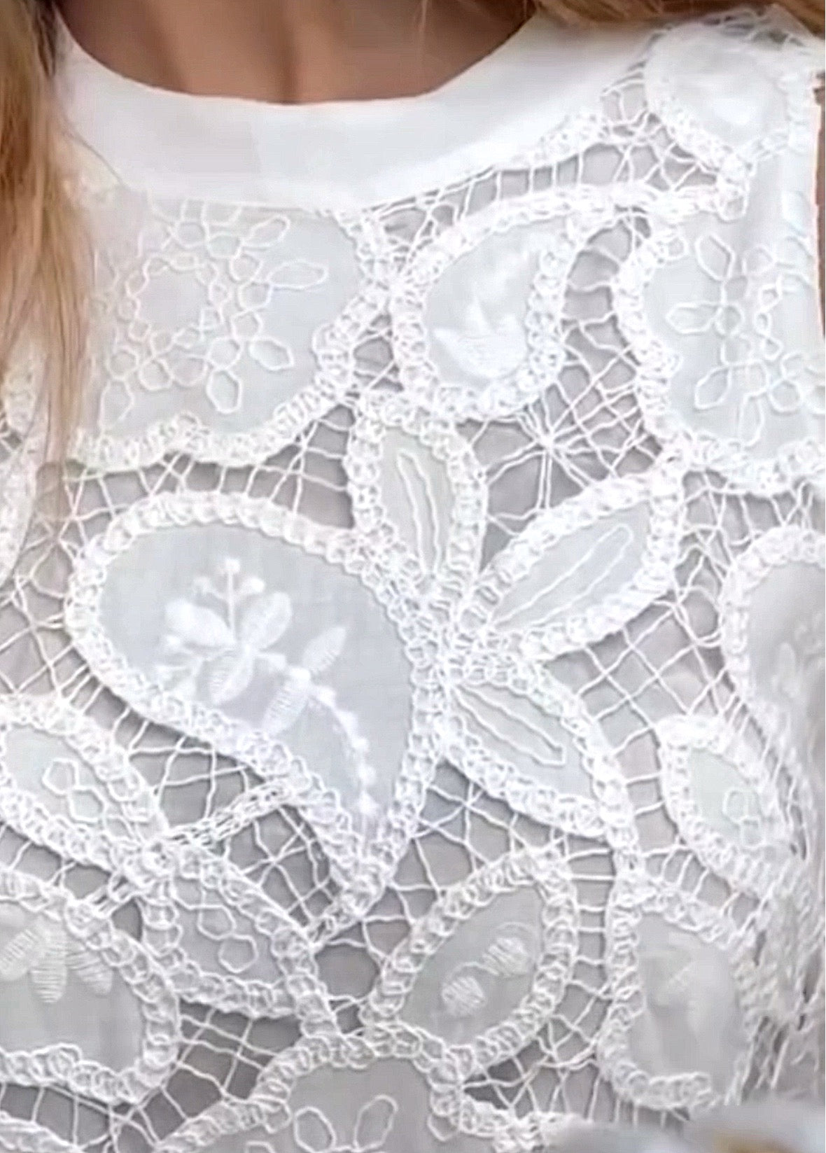 Vestido Broderie Teisha