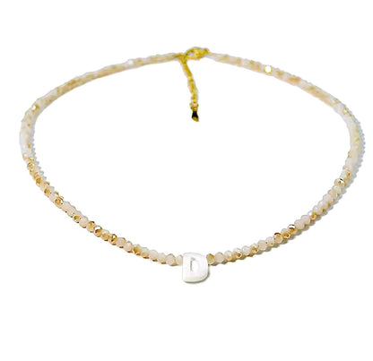 Collar Cristal y Nácar D