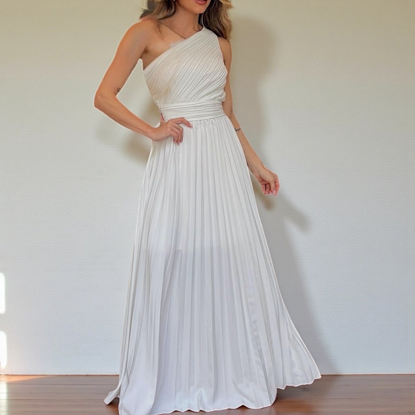 Vestido Plisado Malú