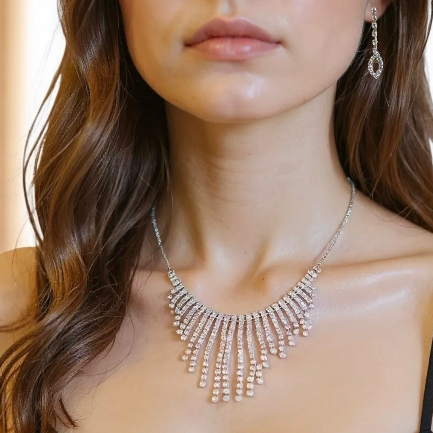 Collar & Aros Strass