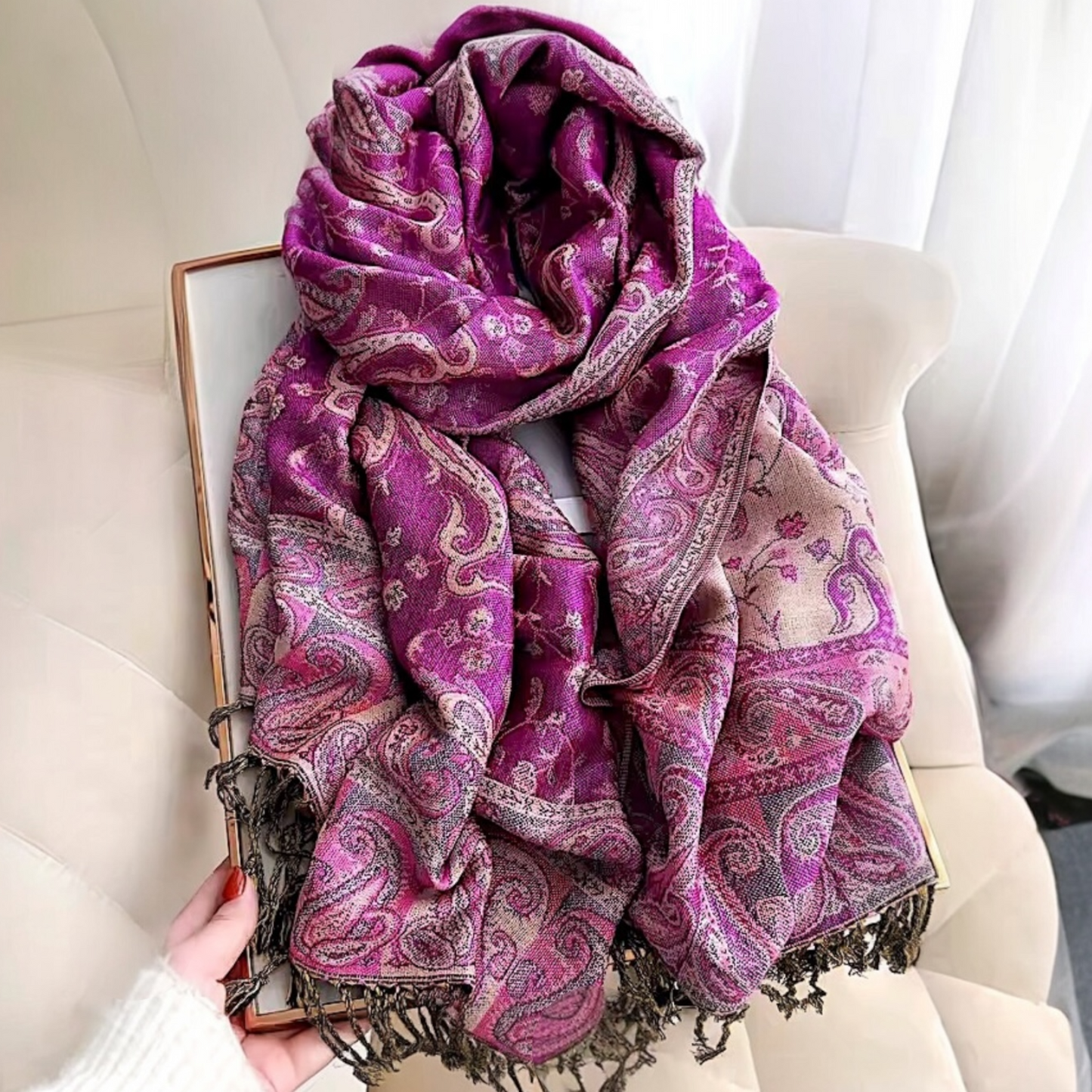 Pashmina Reversible Bea