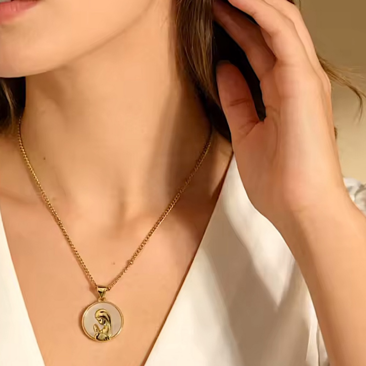 Collar Acero Paz
