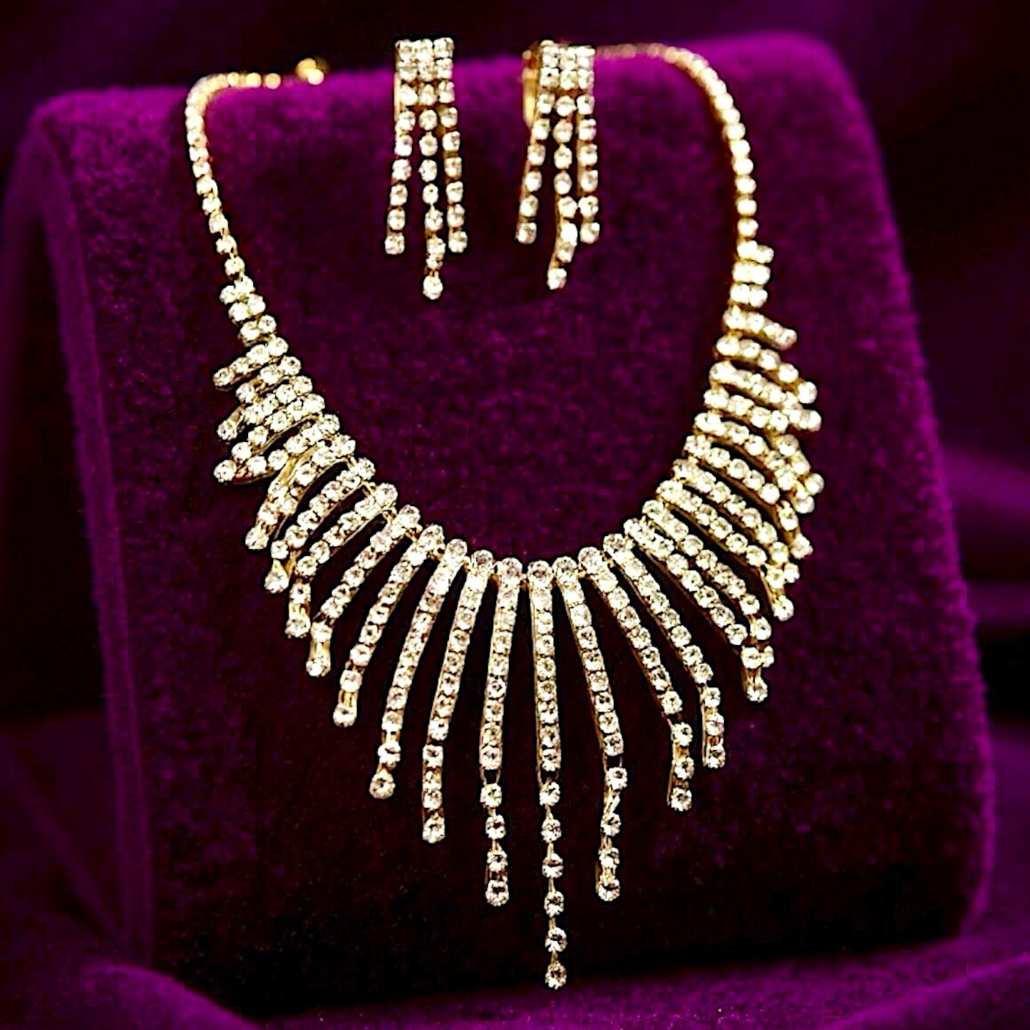 Collar & Aros Strass