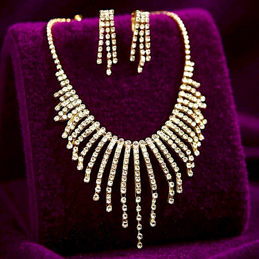 Collar & Aros Strass