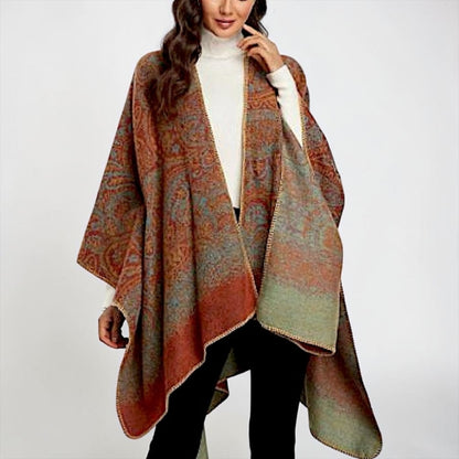Ruana Reversible Edna
