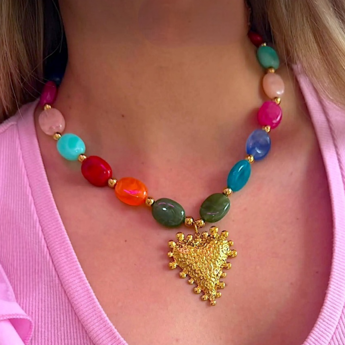 Collar Acero Gio