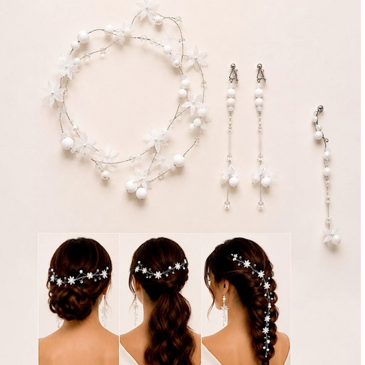 Tocado + Aros Greta