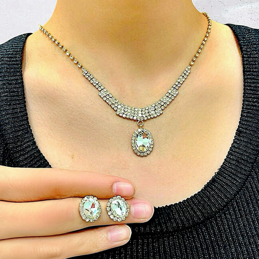 Collar & Aros Strass