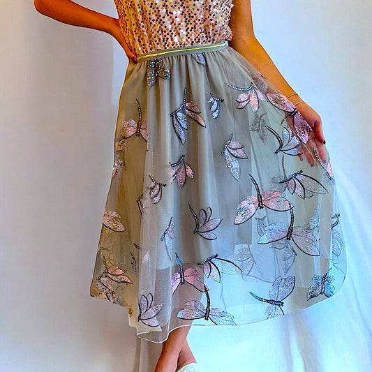 Pollera Bordada Brissa