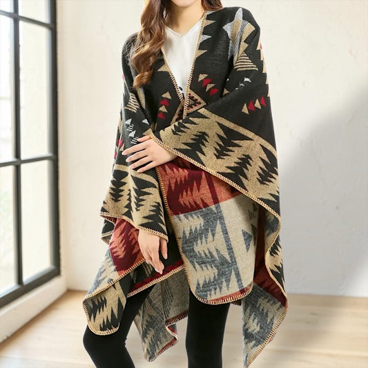 Ruana Reversible Maya