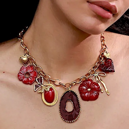 Collar Acero & Maite