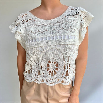 Blusa Croché Vale