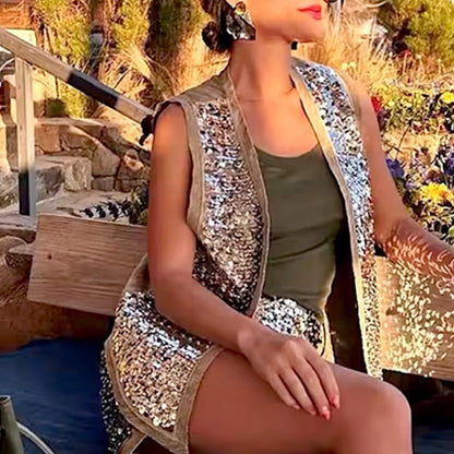 Chaleco Lentejuelas Kale