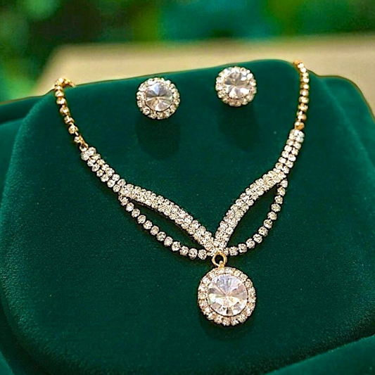 Collar & Aros Strass