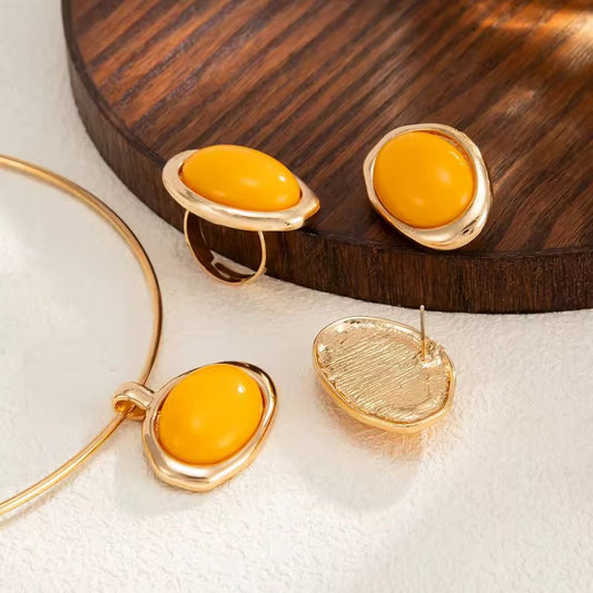 Collar/Aros/Anillo Inés