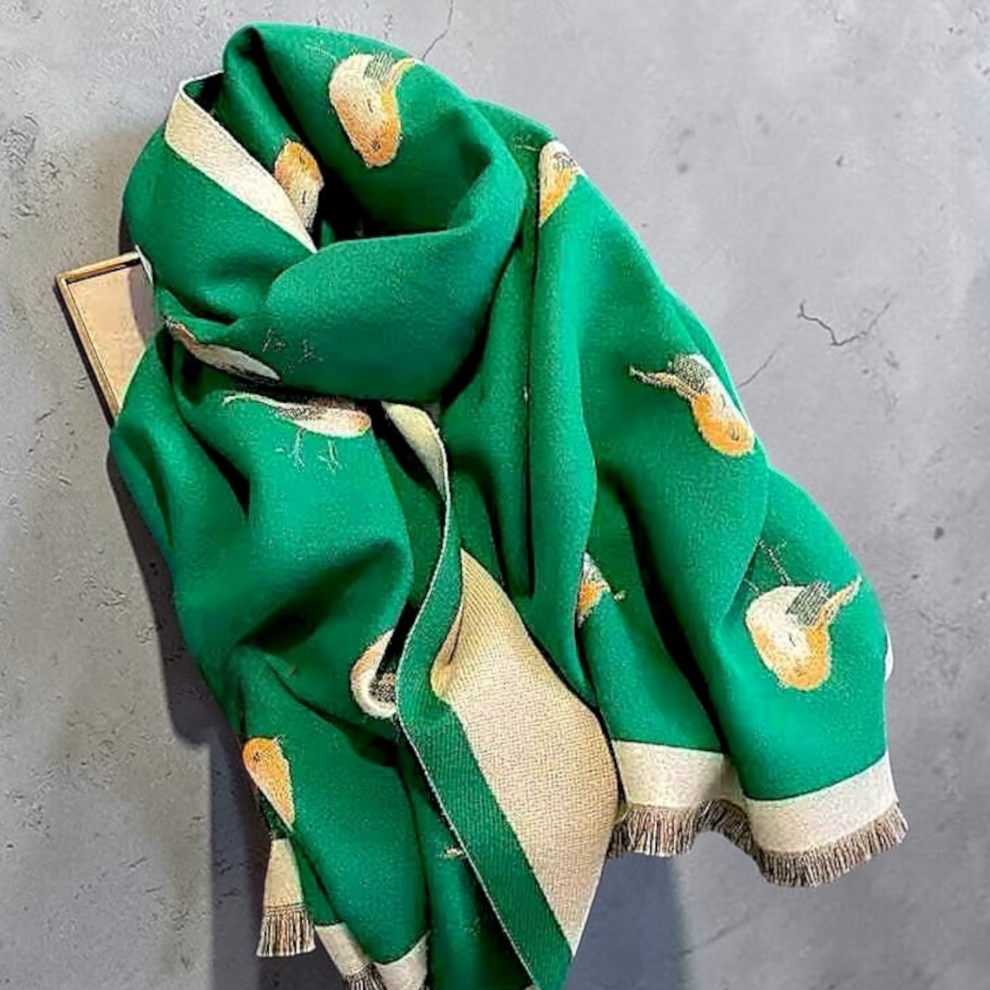 Pashmina/Chal/Bufanda Reversible