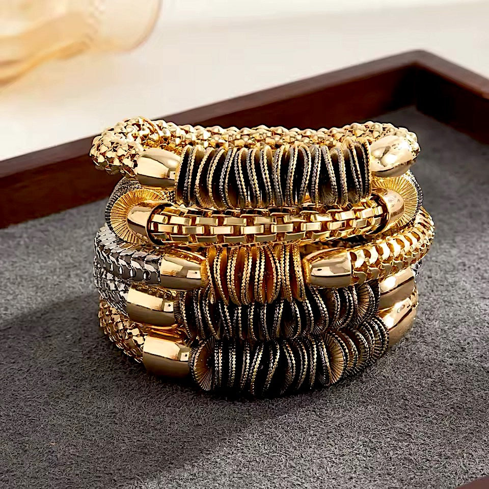 Set Pulseras Gina