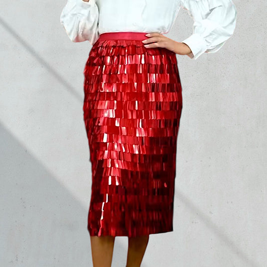 Pollera Lentejuelas Gina