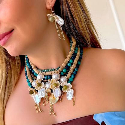 Collar/Choker + Aros Ana