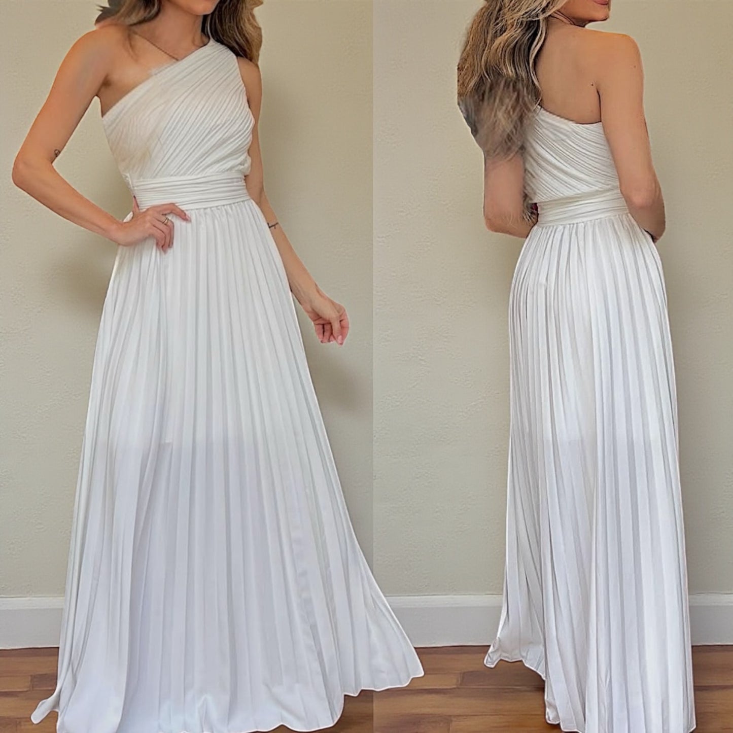 Vestido Plisado Malú