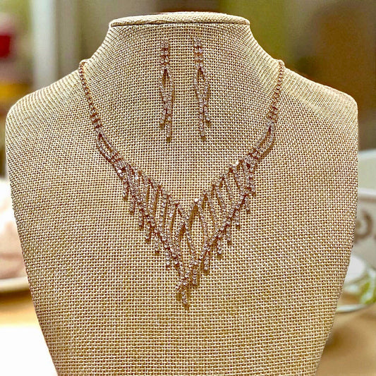 Collar & Aros Strass