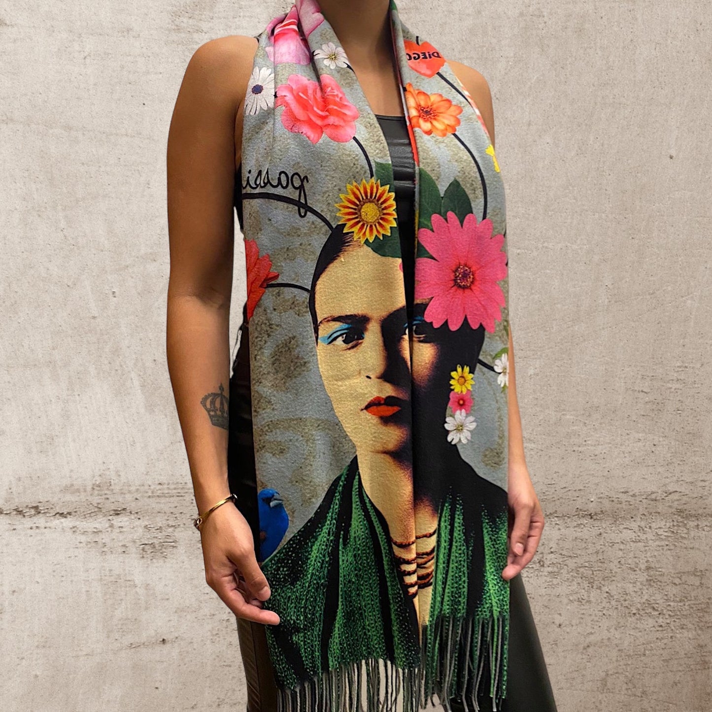 Pashmina Frida Flower