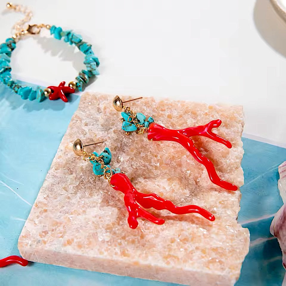 Collar + Aros + Pulsera