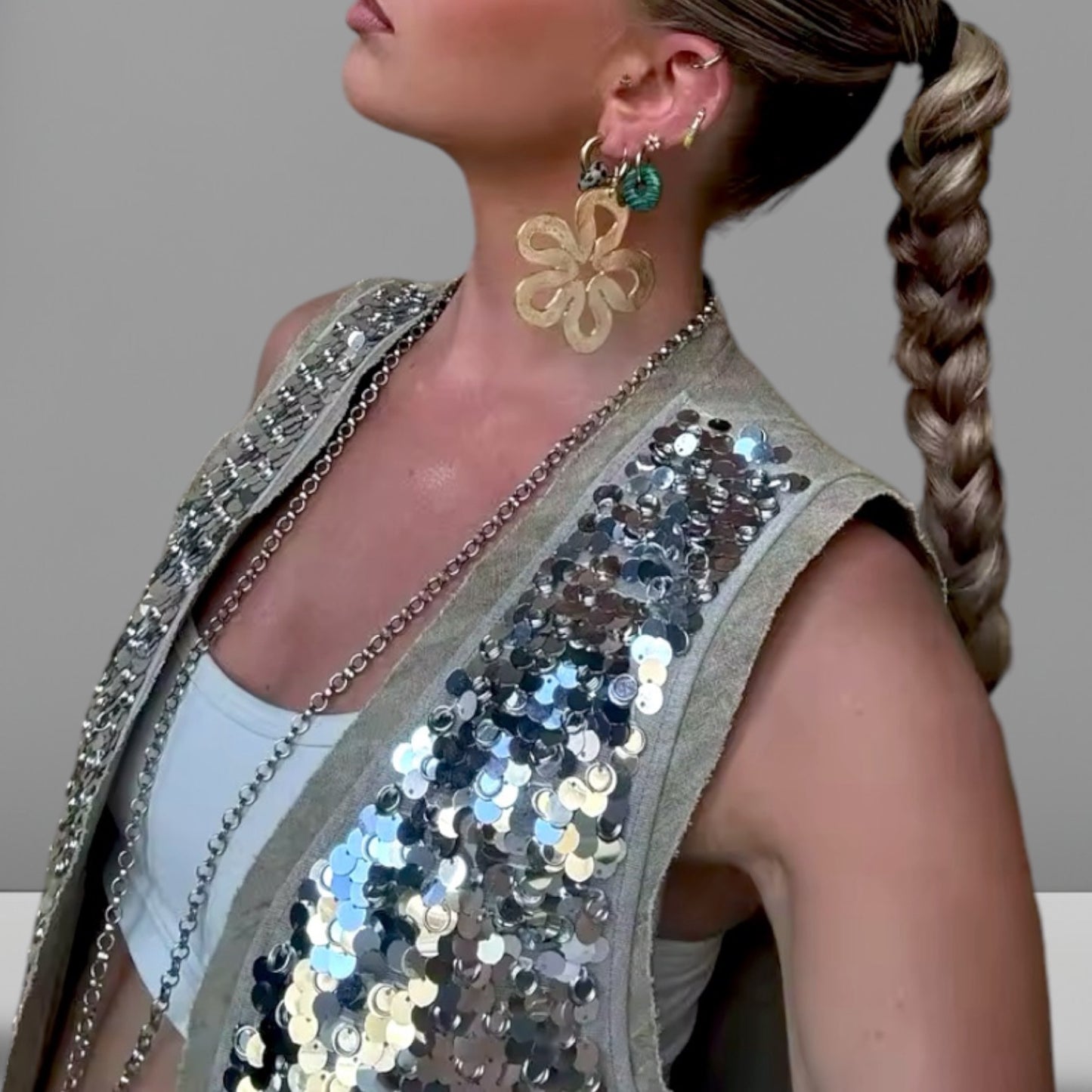 Chaleco Lentejuelas Kale