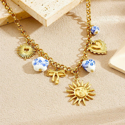 Collar Acero Mar