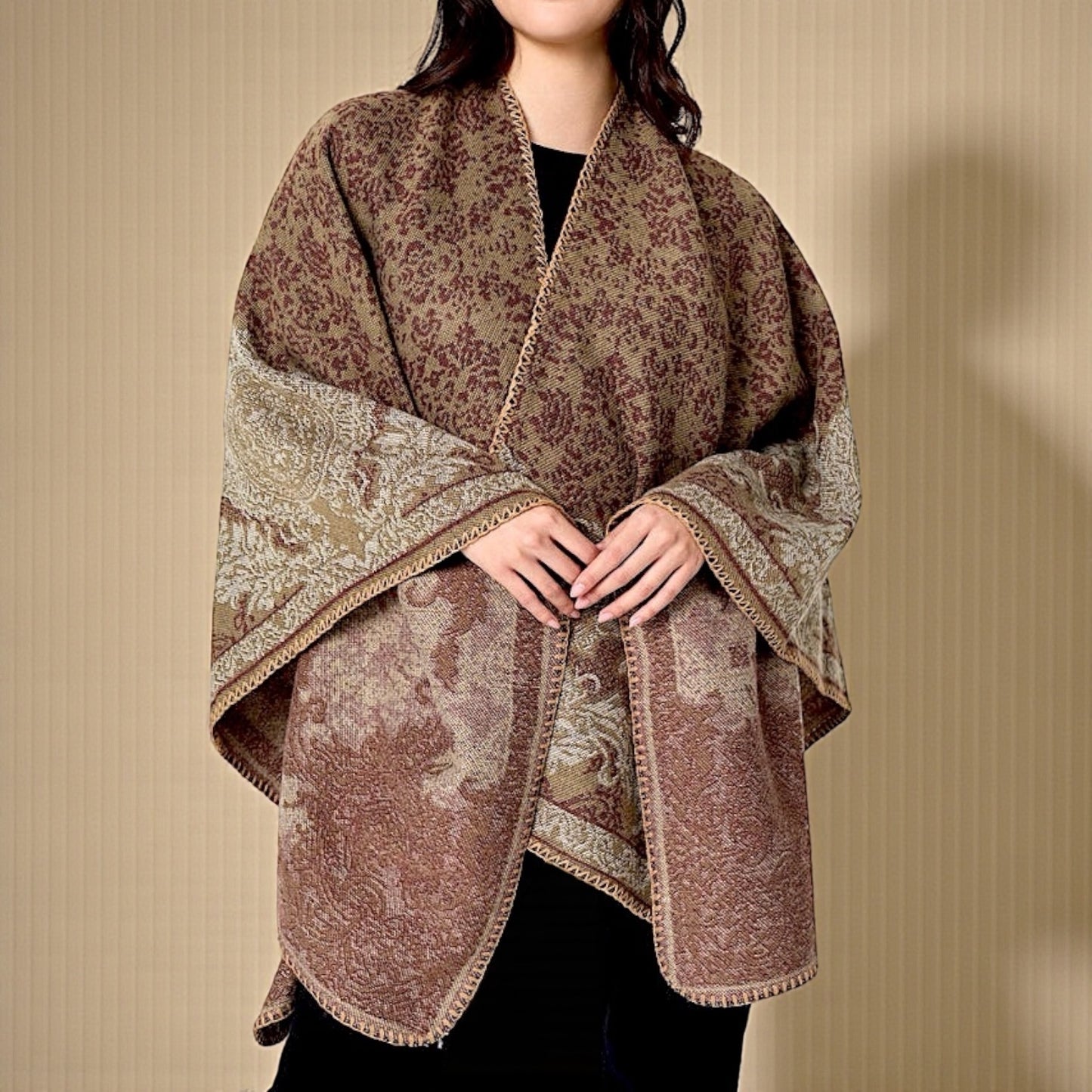 Ruana Reversible Toya