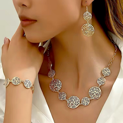 Collar + Aros + Pulsera