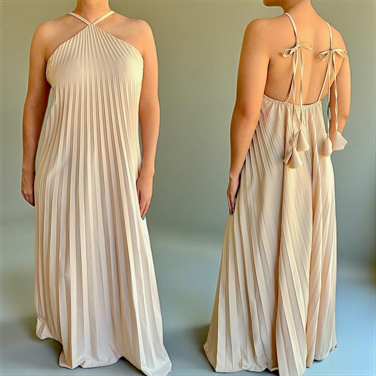 Vestido Plisado Alba