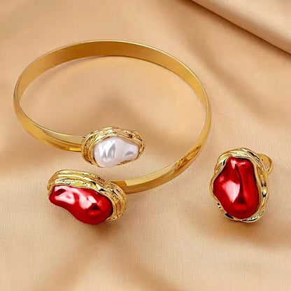Brazalete & Anillo Ayda