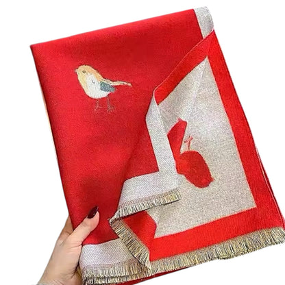 Pashmina/Chal/Bufanda Reversible