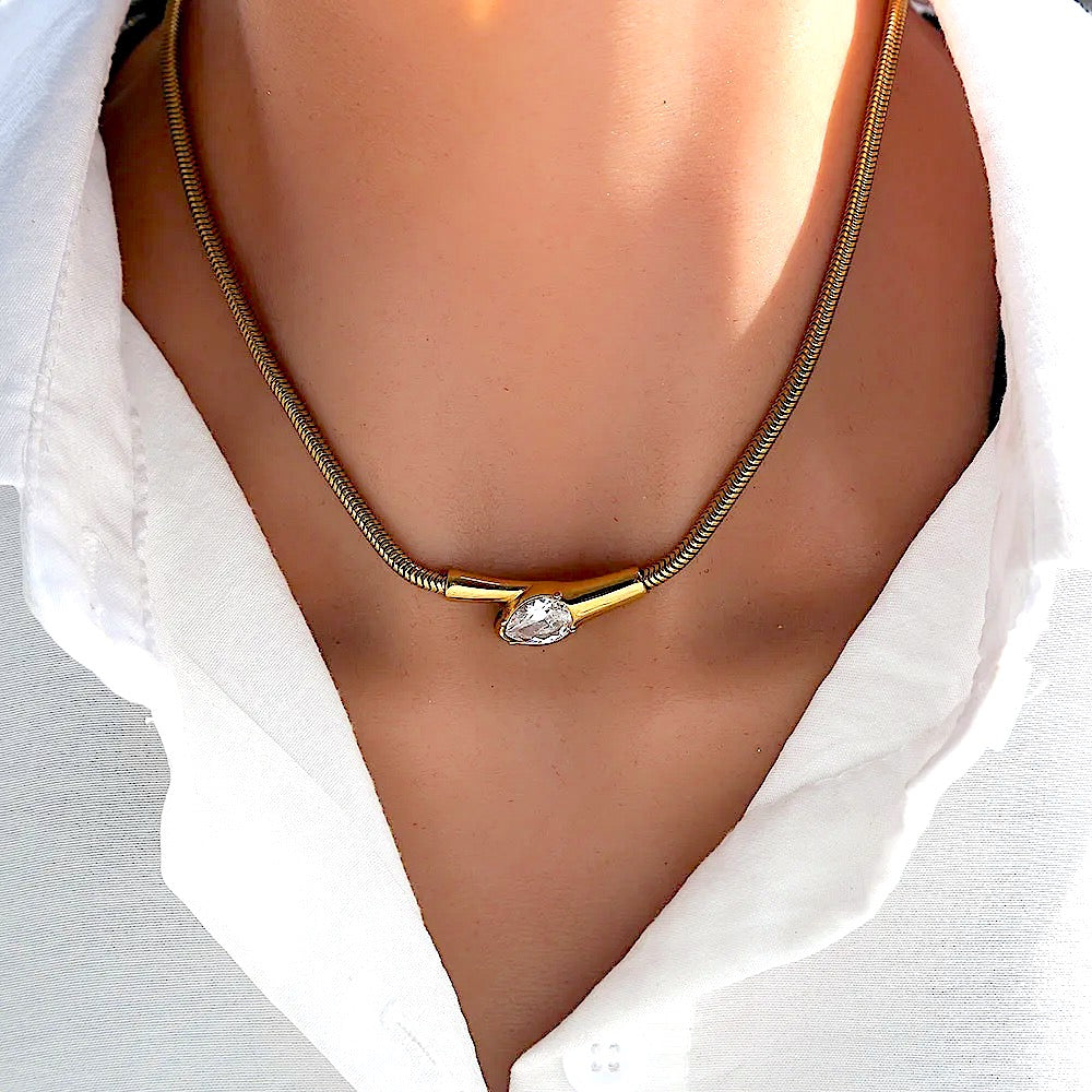 Collar Acero Mitsi