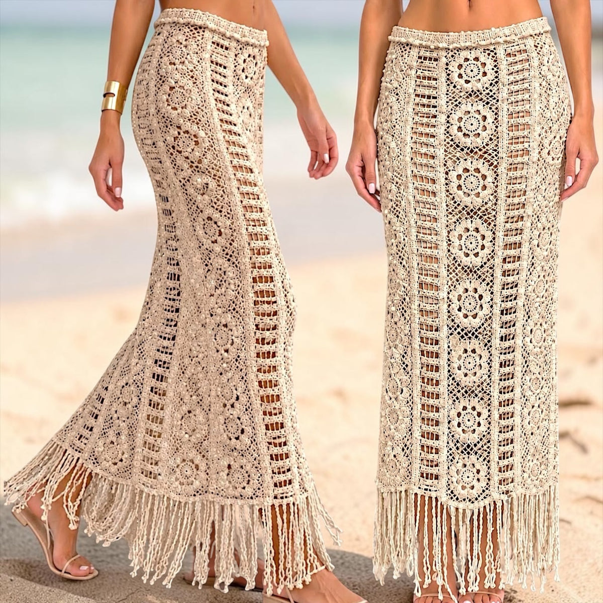 Pollera Crochet Maia