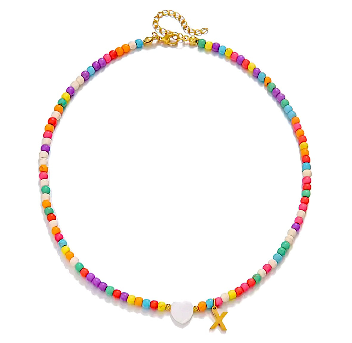 Collar Multicolor y Nácar X