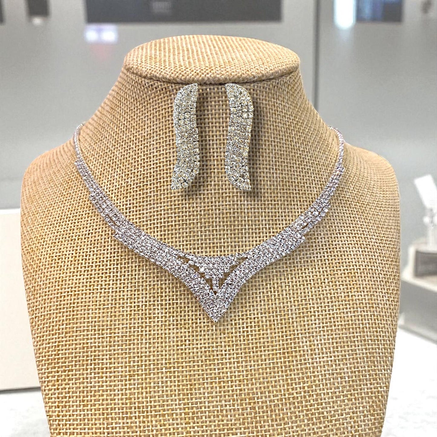 Collar & Aros Strass