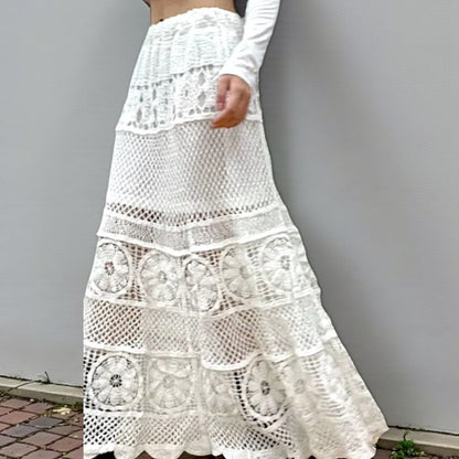 Pollera Crochet Tina