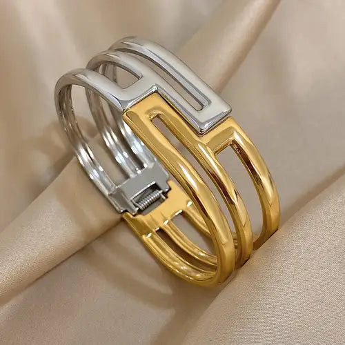 Pulsera Acero Dora
