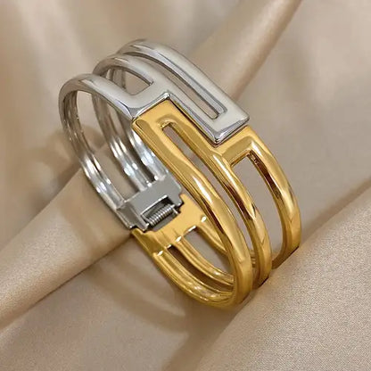 Pulsera Acero Dora